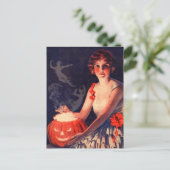  Halloween Magic Pumpkin Briefkaart (Staand voorkant)