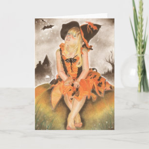 Halloween Magic Wenskaart Kaart
