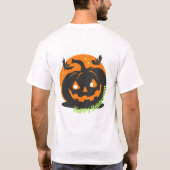 Halloween magie en duisternis verenigen zich t-shirt (Achterkant)