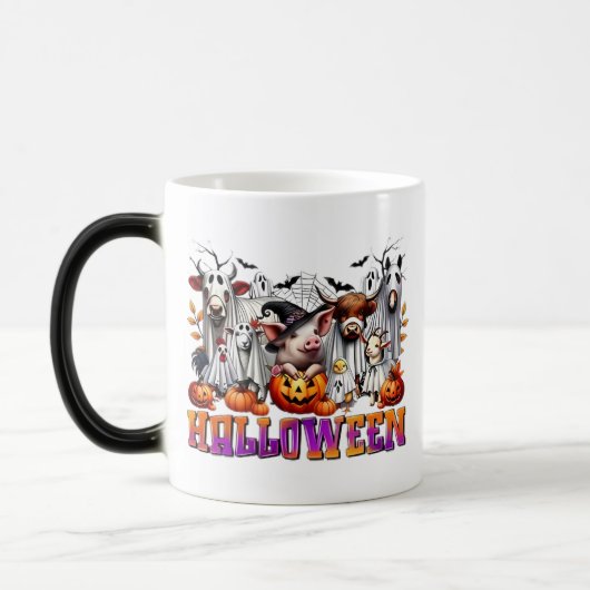 Halloween Magische Mok (Links)
