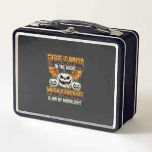 Halloween Magische Pompoen Maneschijn Horror Vecto