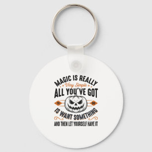 Halloween Magische Pompoen Vintage Vector T-shirt  Sleutelhanger