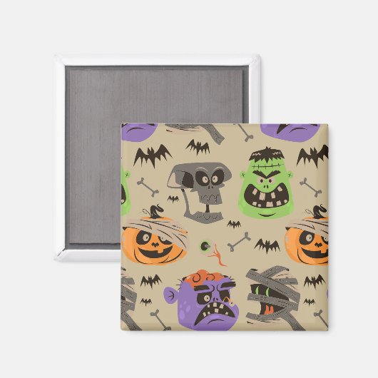 Halloween magneet (Voorkant / Achterkant)