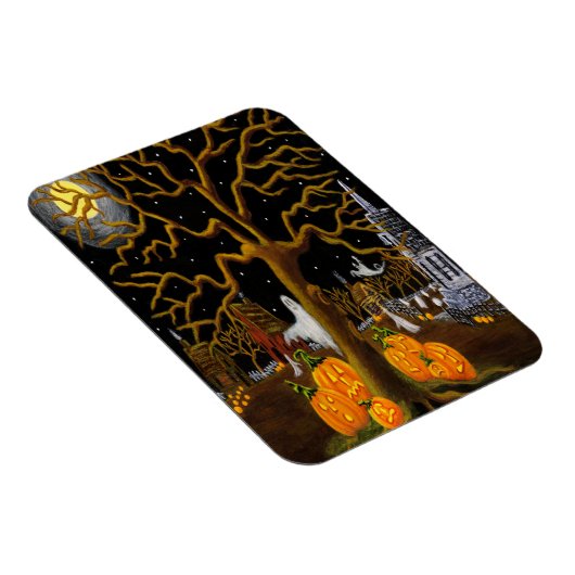 Halloween magneet "Heb je iets gehoord?" (Rechterzijde)