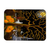 Halloween magneet "Heb je iets gehoord?" (Horizontaal)