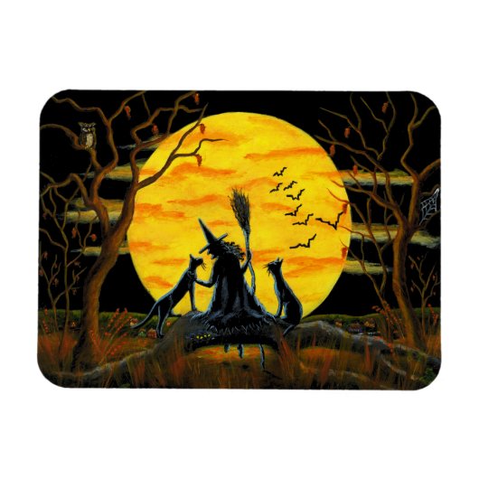 Halloween magneet "Patience, Halloween Nears" (Horizontaal)