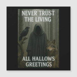 Halloween magnetische groeten Kaart