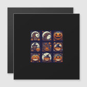 Halloween magnetische Kaart (Voorkant / Achterkant)