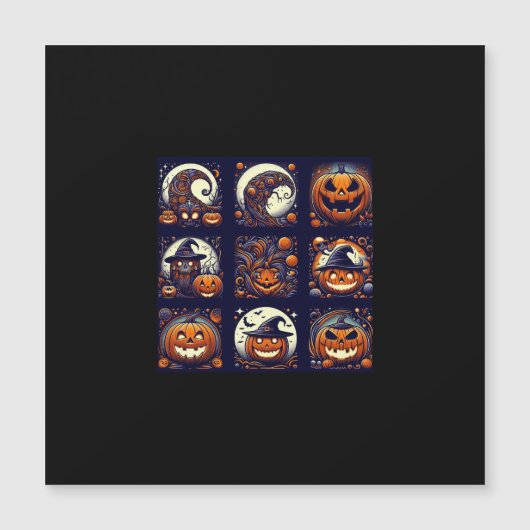 Halloween magnetische Kaart (Voorkant)