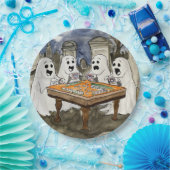 Halloween Mahjong Ghosts Papieren Bordje (Feest)