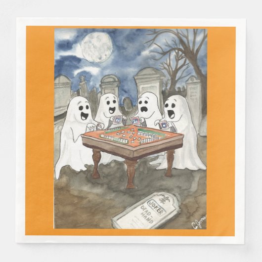 Halloween Mahjong Servet (Voorkant)