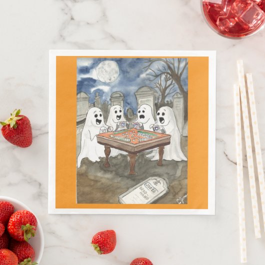 Halloween Mahjong Servet (Insitu)