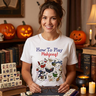 Halloween Mahjong Tri-Blend Shirt