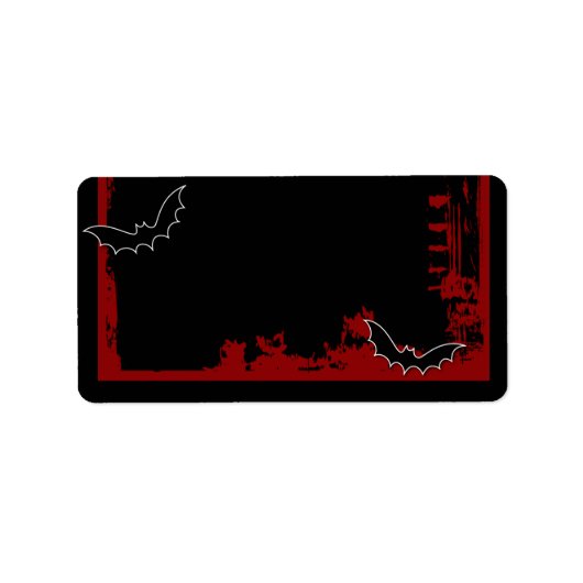 Halloween Mailing Adresetiketten Etiket (Voorkant)