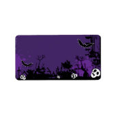 Halloween Mailing Adresetiketten Etiket (Voorkant)