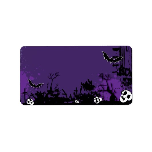 Halloween Mailing Adresetiketten Etiket (Voorkant)