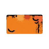 Halloween Mailing Adresetiketten Etiket (Voorkant)