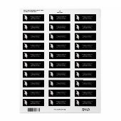 Halloween-maillabels Etiket (Full Sheet)