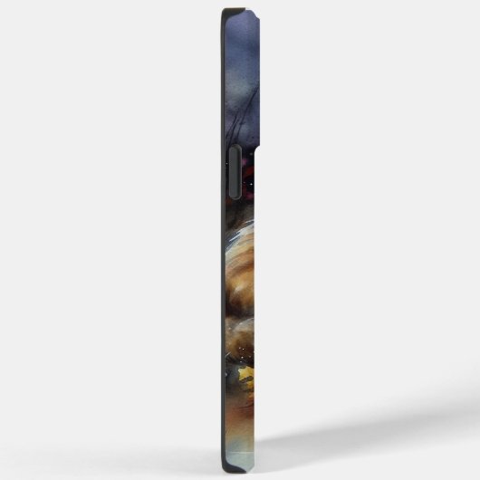 Halloween Maine Coon Cat with Pumpkins Scary Case-Mate iPhone Case (Achterkant / Rechts)