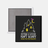 Halloween makelaar kopen huis instant eng kostuum magneet (Voorkant / Achterkant)