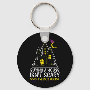 Halloween makelaar kopen huis instant eng kostuum sleutelhanger