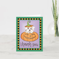 Halloween Maltese Dank je