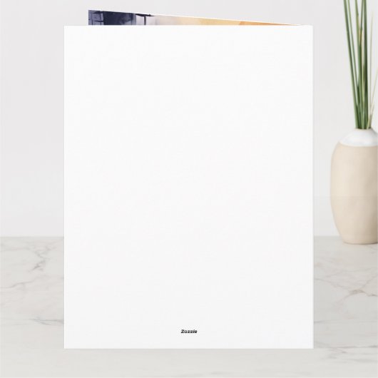 Halloween Maltese met pompoenen eng Kaart (Achterkant)