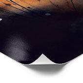 Halloween Maltese met pompoenen eng Perfect Poster (Hoek)