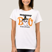 Halloween Mama Boo Devil Familie Matching T-shirt (Voorkant)
