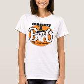 Halloween Mama Boo Devil Familie Matching T-shirt (Voorkant)