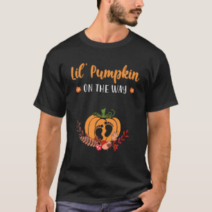 Halloween mama om Lil' pompoen te zijn op weg naar T-shirt