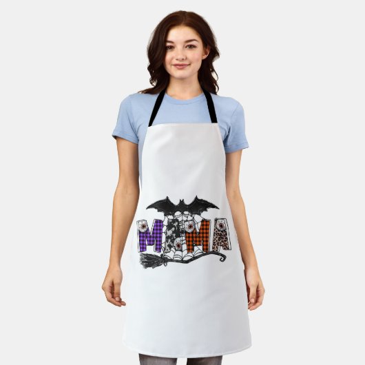 Halloween Mama Schort (Gedragen)