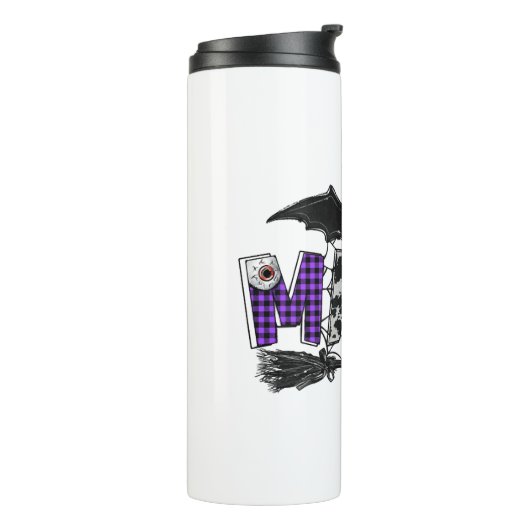 Halloween Mama Thermosbeker (Gedraaid links)