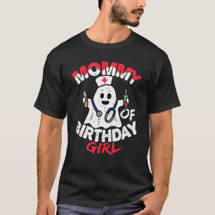 Halloween Mama Van Verjaardags Meisje Het Is Mijn T-shirt