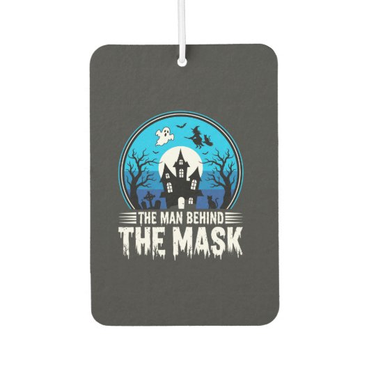 Halloween Man Achter het Masker Spelonk Luchtverfrisser (Voorkant)