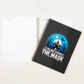 Halloween Man Achter het Masker Spookhuis Planner (Display)