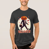 Halloween-man Tri-Blend Shirt (Voorkant)