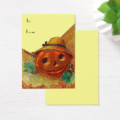 HALLOWEEN MAND LABELS ~ CADEAU LABEL KAARTEN & BUS VISITEKAARTJE (Bureau)