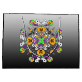 Halloween Mandala Ghosts, pompoenen, vleermuizen e Groot Cadeauzakje (Achterkant)