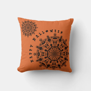 Halloween Mandala Kussen