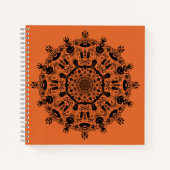 Halloween Mandala Notitieboek (Voorkant)