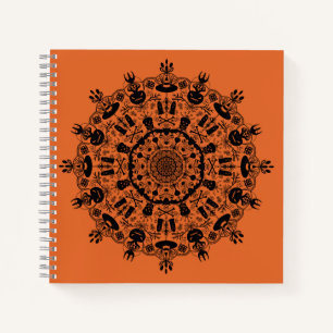 Halloween Mandala Notitieboek