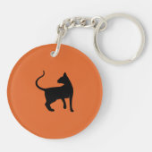 Halloween Mandala Sleutelhanger (Achterkant)