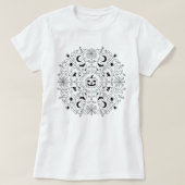 Halloween mandala T-shirt (Design voorkant)