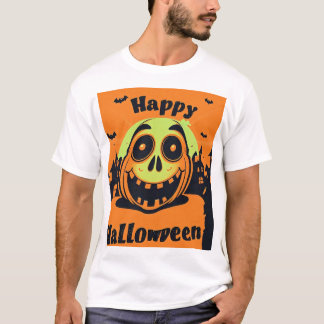 Halloween Mannen Basic T-Shirt