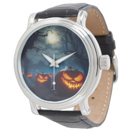 Halloween Mannen Horloge