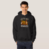 Halloween Mannen Laten we het smashed halen Hoodie (Voorkant volledig)