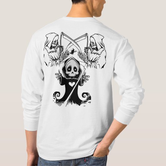 halloween mannen overhemden t-shirt (Achterkant)