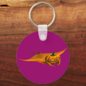 Halloween Manta Ray Sleutelhanger (Voorkant)