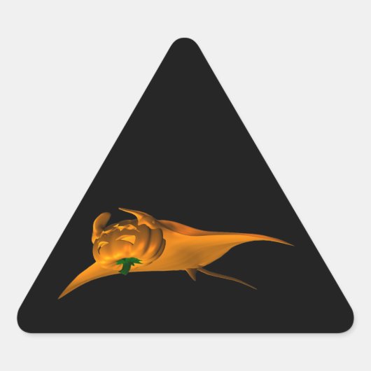 Halloween Manta Rog Sticker (Voorkant)